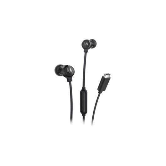 Auricolari Motorola EARBUDS3CS con cavo USB-C per chiamate e musica neri