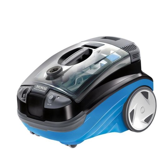 Aspirapolvere Bidone Thomas Aquatic Jet 1600W 6L HEPA 13 Nero Blu
