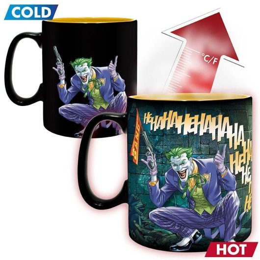 Caneca termocromica ABYstyle Batman Joker 0,46 L