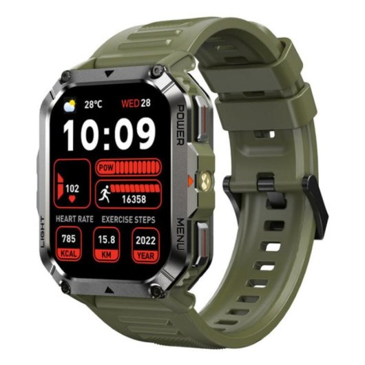 Blackview W70 Pro Bluetooth 5.3 2.01'' Verde Tamanho Único GPS Resistente Água