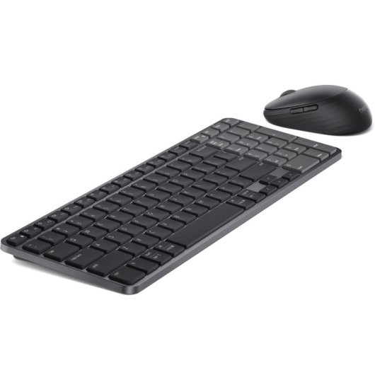 Tastatur Dell Pro 7 KM746 kabellos mit wiederaufladbarer Maus US International
