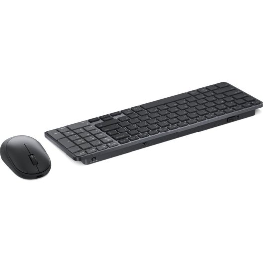 Tastatur Dell Pro 7 KM746 kabellos mit wiederaufladbarer Maus US International