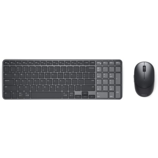 Tastatur Dell Pro 7 KM746 kabellos mit wiederaufladbarer Maus US International