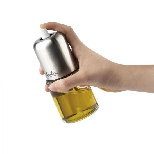Dosatore Olio Jata HACC4539 Spruzzatore Vetro Acciaio Inox 150 ml
