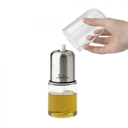 Dosatore Olio Jata HACC4539 Spruzzatore Vetro Acciaio Inox 150 ml