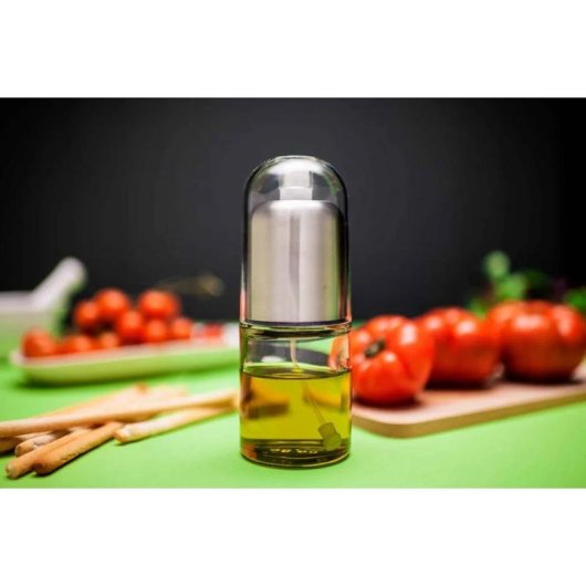 Dosatore Olio Jata HACC4539 Spruzzatore Vetro Acciaio Inox 150 ml