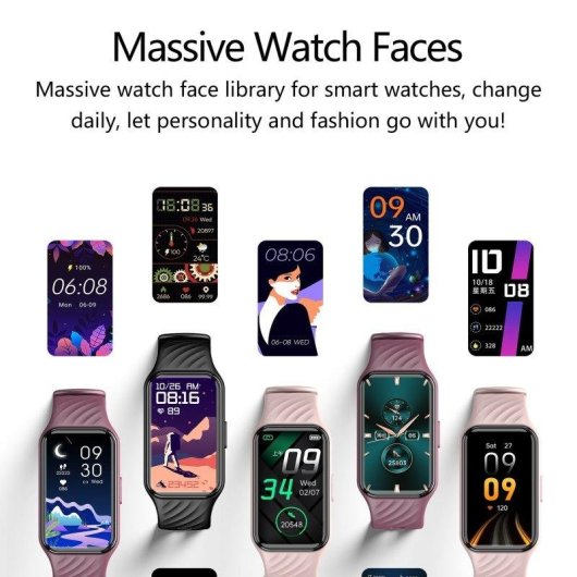 Blackview R10 Bluetooth 5.2 1,47'' Preto Smartwatch Feminino