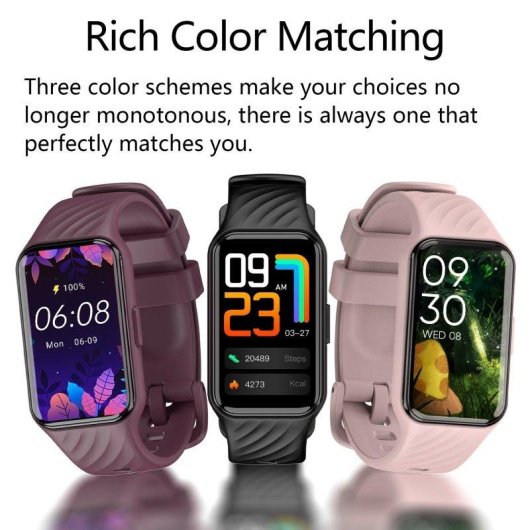 Blackview R10 Bluetooth 5.2 1,47'' Roxo Smartwatch Feminino