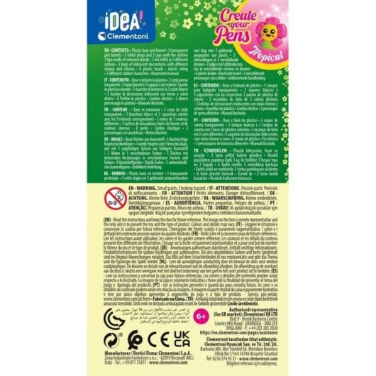 Kit di manualità Clementoni IDEA 18790 multicolore 6 anni