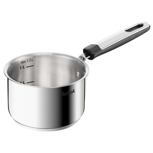 Cacerola Tefal Emotion+ Acero inoxidable 16 cm con tapa de vidrio