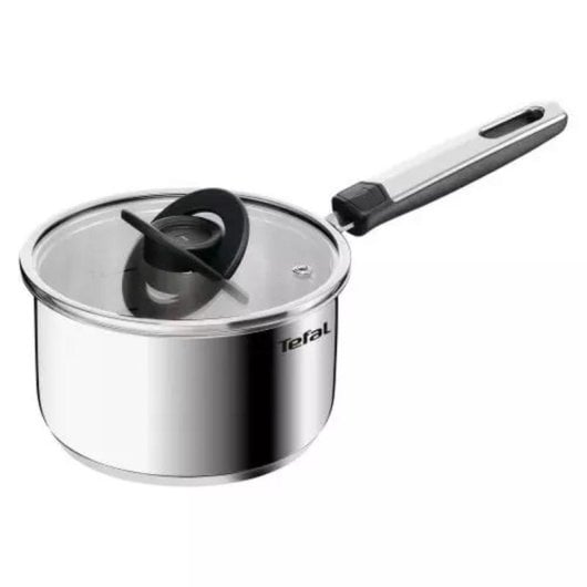 Cacerola Tefal Emotion+ Acero inoxidable 16 cm con tapa de vidrio