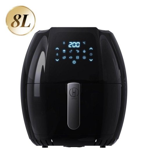 Friteuse sans Huile Generica Liimoo 8L 2000W 8 Programmes 360° Air
