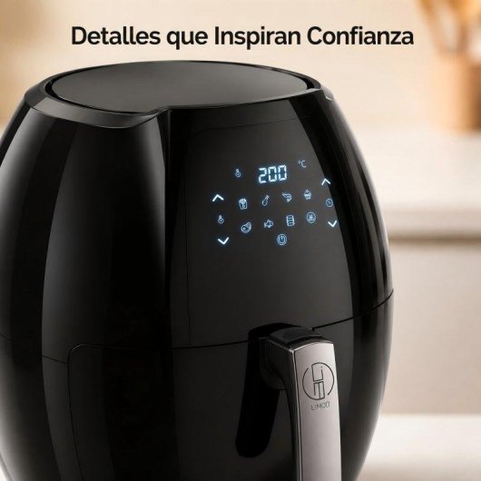 Friteuse sans Huile Generica 8L 2000W avec Panneau Tactile Intelligent