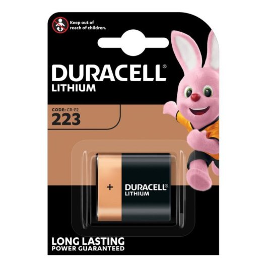 Pilha Duracell DL223 6V Litio