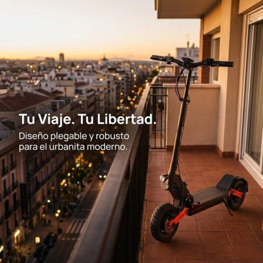 Patinete elétrico Joyor 1200W Autonomia 80km Rodas 10" Travões hidráulicos Suspensão dupla