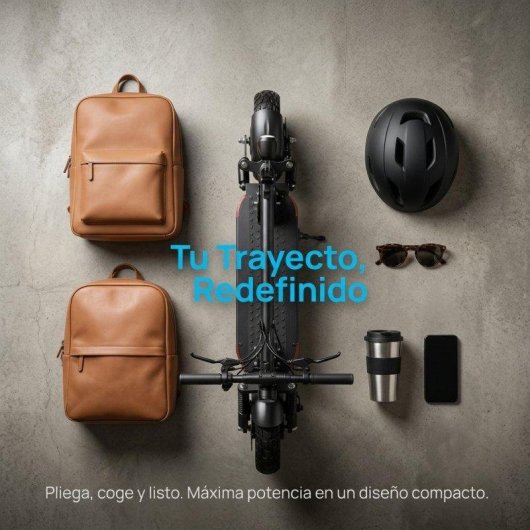 Patinete eléctrico Joyor 500W Autonomía 60km Ruedas 10" Doble suspensión Negro