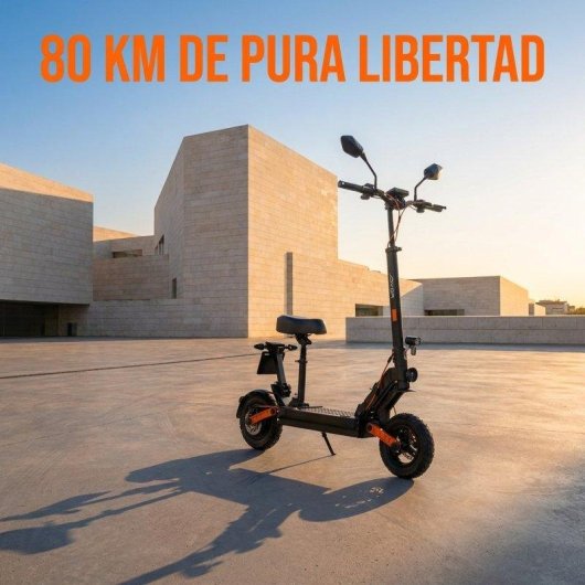 Patinete eléctrico Joyor 800W Autonomía 80km Neumáticos 10" Suspensión frenos disco
