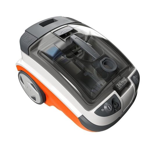 Aspiradora de tambor Thomas Aquatic Breeze 1600W 6L HEPA 13 Negro Naranja Blanco