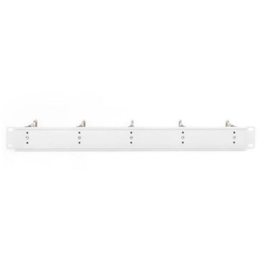 Panel de organización de cables Digitus con 5 estribos de acero 19" 1U
