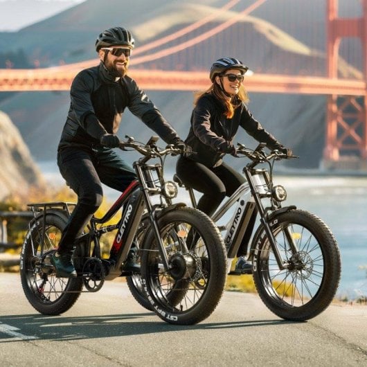 Bici Elettrica Cleytro 750W 48V 18Ah Ruote Grasse 26" Autonomia 90km