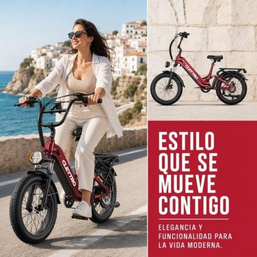 Bicicletta Elettrica CleyTro 48V 500W Autonomia 40-50 km