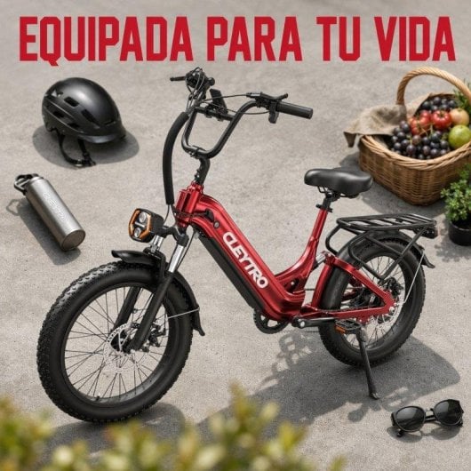 Bicicletta Elettrica CleyTro 48V 500W Autonomia 40-50 km
