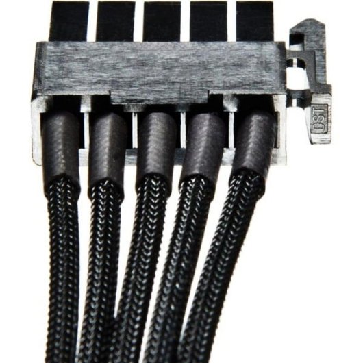 Cable alimentación be quiet! CM-61050 Molex 1 m Negro