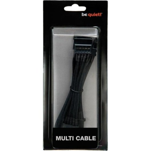 Cable alimentación be quiet! CM-61050 Molex 1 m Negro