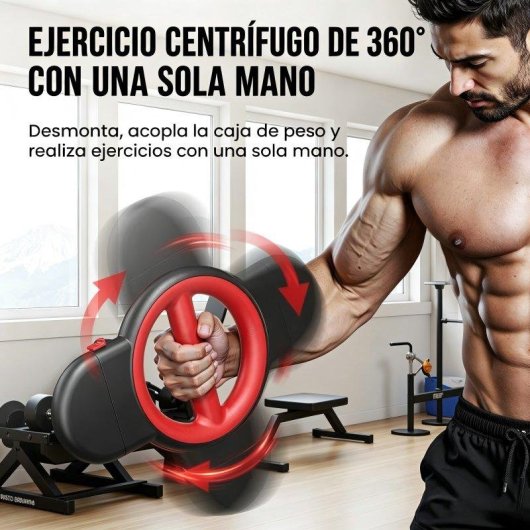 Expansor de Resistencia Akluer 3 en 1 Ajustable y Portátil
