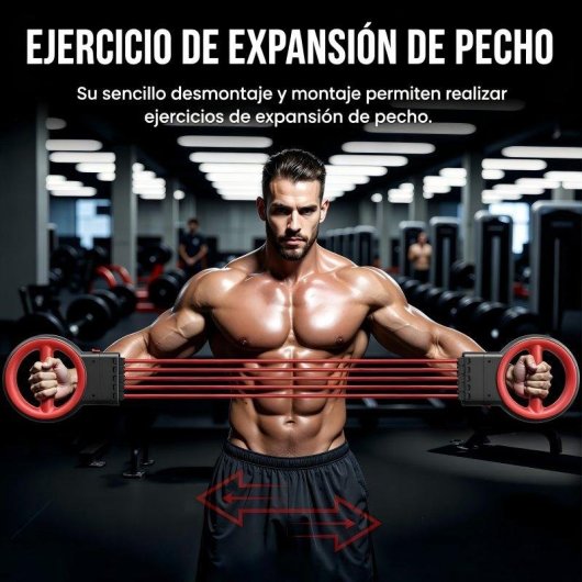 Expansor de Resistencia Akluer 3 en 1 Ajustable y Portátil