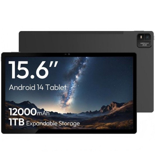 Tablet MESWAO B3 Pro WiFi 15,6" 8GB 256GB Negro Stylus Pen