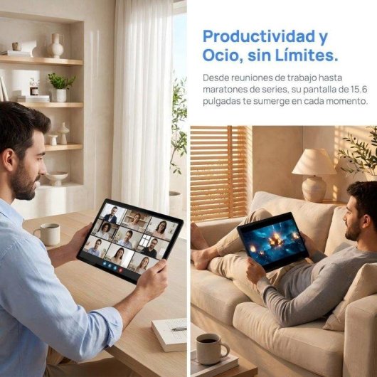 Tablet MESWAO B3 Pro WiFi 15,6" 8GB 256GB Negro Stylus Pen