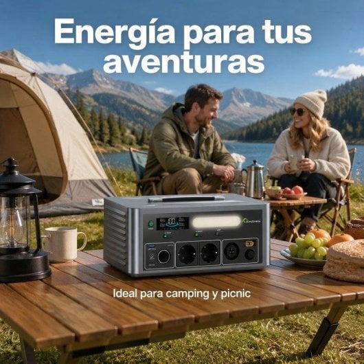 Onduleur solaire portable Lionshee 2500W 5000W MPPT USB-C 60W