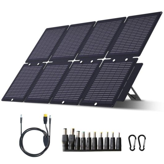 Panel Solar Lionshee 60W 10 Puertos DC USB Tipo-C Plegable IP67