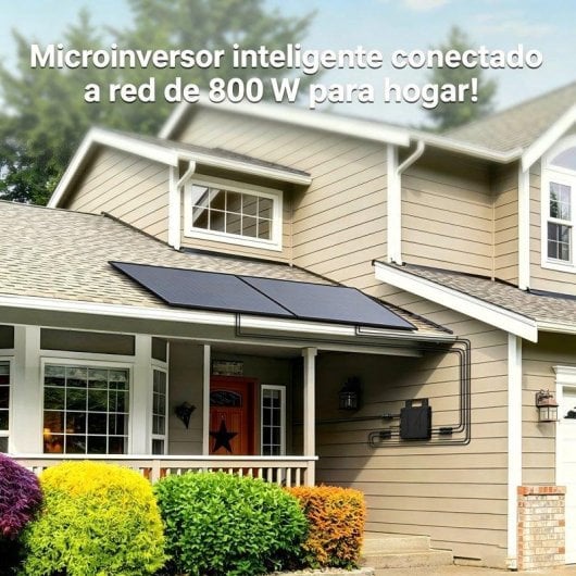 Panel solar Lionshee Kit Solar Balcón 480W 2 placas flexibles Microinversor IP67