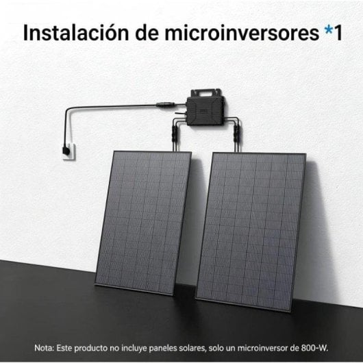 Panel solar Lionshee Kit Solar Balcón 480W 2 placas flexibles Microinversor IP67