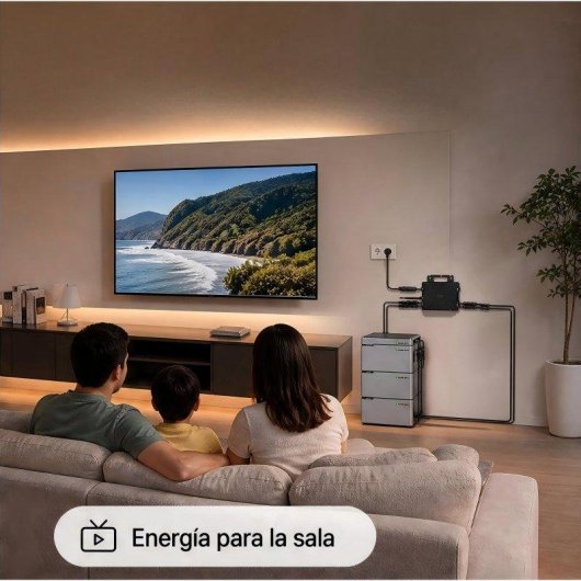 Panneau Solaire Lionshee Kit 800W Micro-onduleur Batterie 1024Wh 4 Panneaux Flexibles