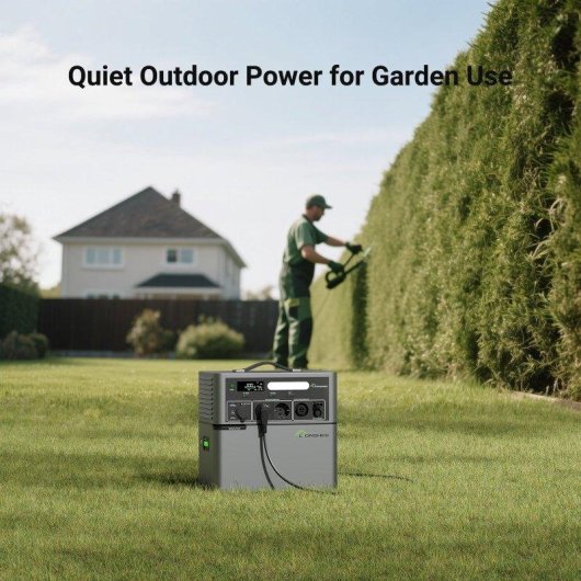 Générateur Solaire Lionshee 400W Pliable 2500W Inverseur Batterie 1024Wh IP67