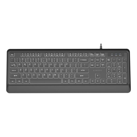 Tastiera Gembird KB-UML-04 membrana completa retroilluminata USB US International