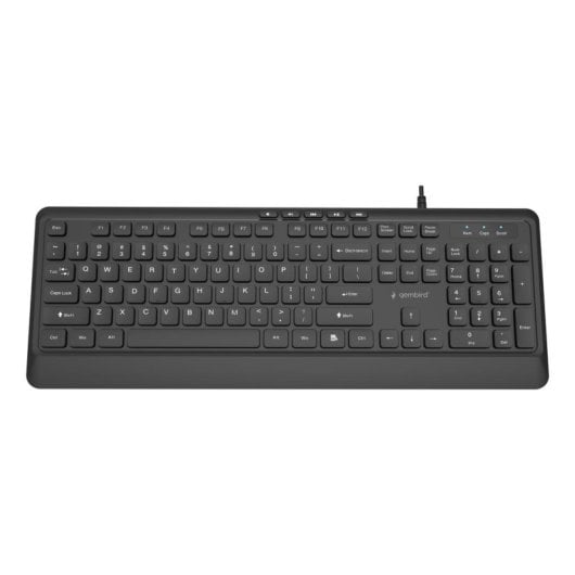 Clavier Gembird KB-MCH-05 membrane complet avec multimédia USB US International