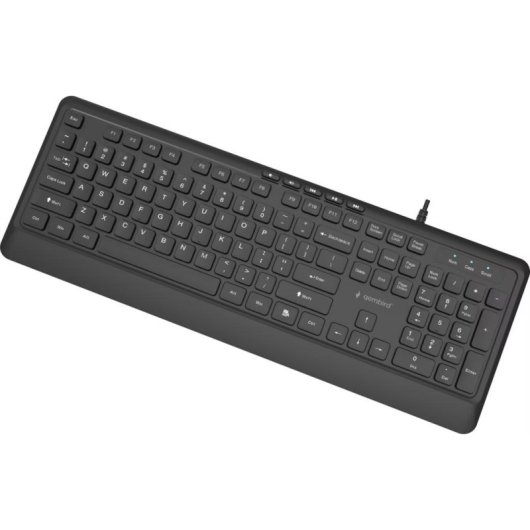 Clavier Gembird KB-MCH-05 membrane complet avec multimédia USB US International