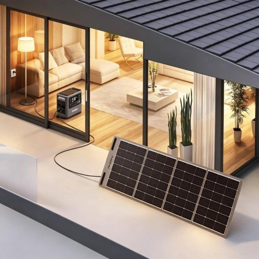 Stazione di energia Aferiy 2048Wh 2400W 13 porte Batteria LiFePO4 Solare