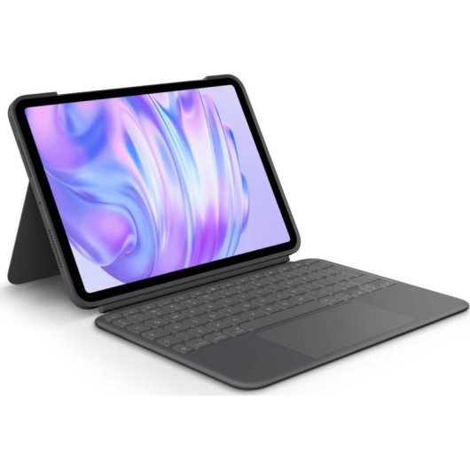 Huelle mit Tastatur Logitech Combo Touch fuer iPad Pro 13 M4 Graphit