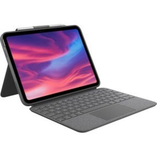 Funda con teclado Logitech Combo Touch para iPad (10ª generación) Gris
