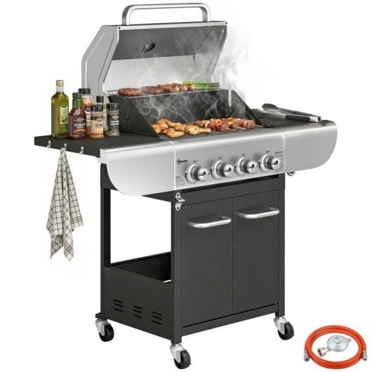 Barbecue a gas Welltin 4 Bruciatori Con Termometro