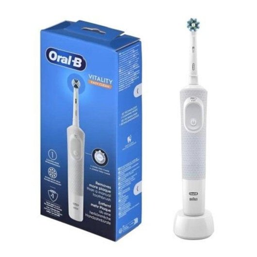 Brosse à Dents Oscillo-Rotative Oral-B Vitality 100 Starter Pack Minuteur 1 Brossette