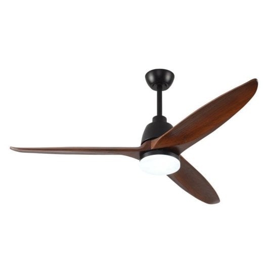 Deckenventilator mit Licht Welltin EU56SHT-1689BK-1LT 56'' DC Motor Leise 6 Stufen Fernbedienung