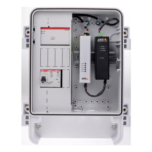 Iniettore PoE industrial Axis T8144 60 W 1 porta Gigabit