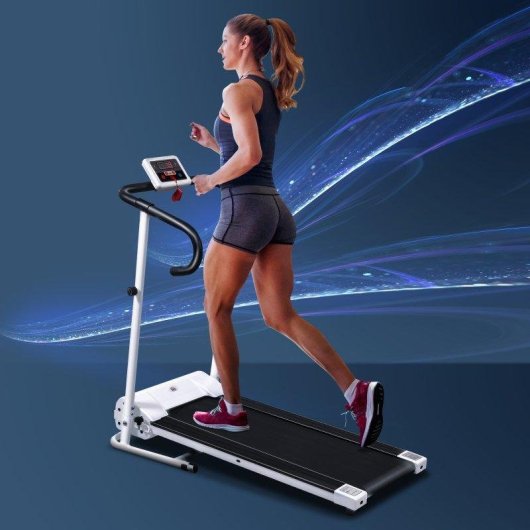 Cinta de Correr Eléctrica Plegable Welltin 1-10 km/h 110 kg LCD