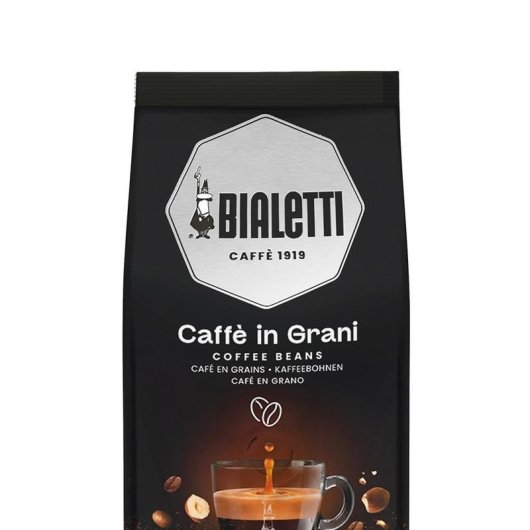 Granos de café Bialetti Nocciola 1 kg tueste medio 80% Arábica